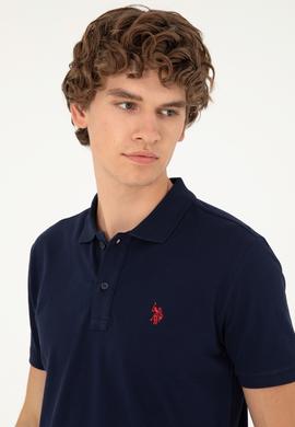 Erkek Lacivert Basic Tişört - 50294223057