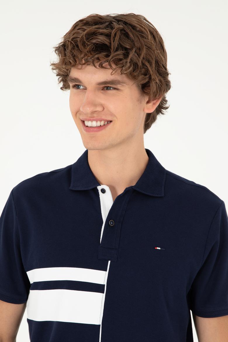 Erkek Lacivert Tişört - 50281525031