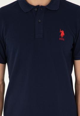 Erkek Lacivert Basic Tişört - 50284633046