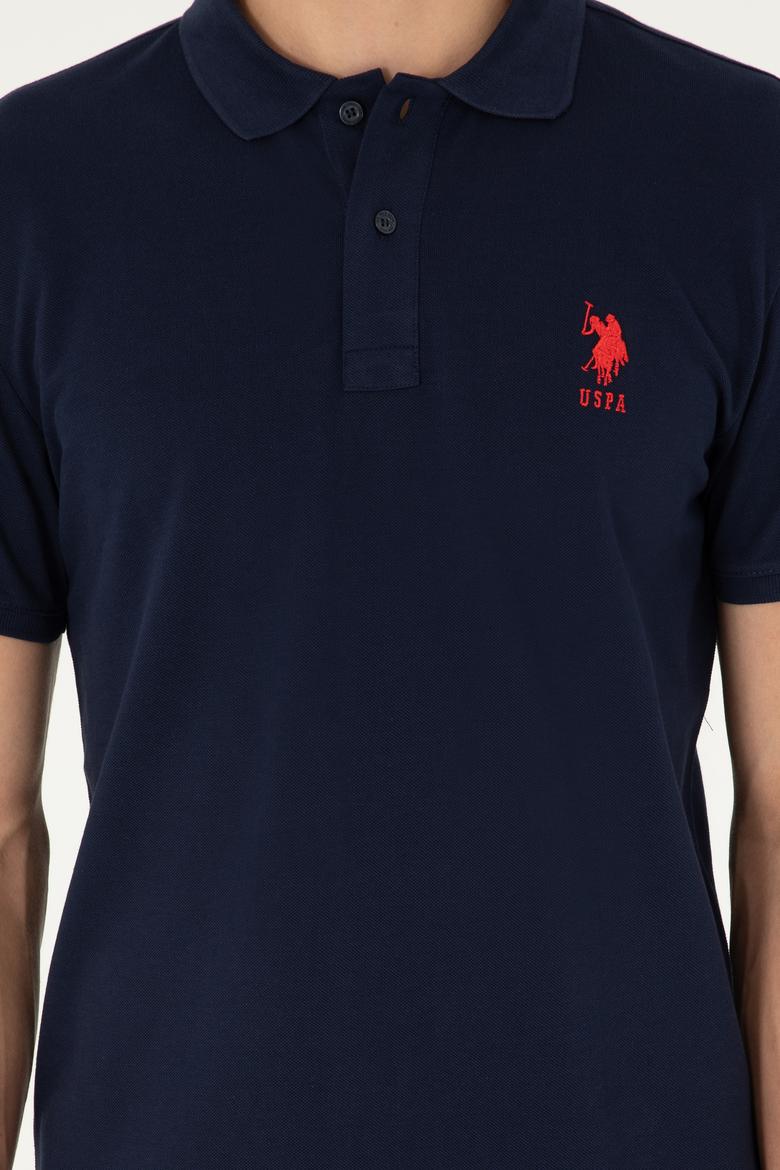 Erkek Lacivert Basic Tişört - 50284633046