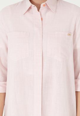 Kadın Pudra Uzun Kollu Gömlek - 50289198003