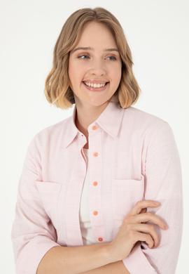 Kadın Pudra Uzun Kollu Gömlek - 50289198003