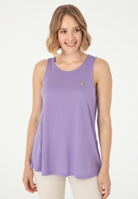 Kadın Lila Tişört - 50286052023