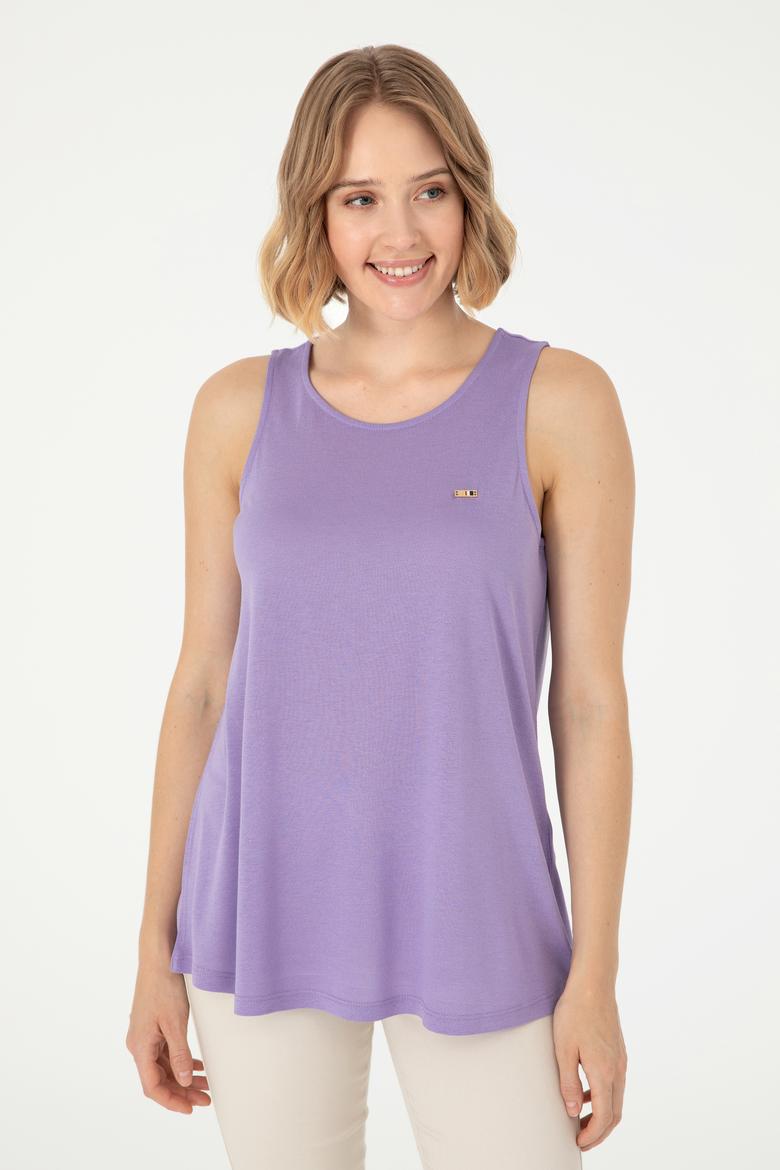 Kadın Lila Tişört - 50286052023