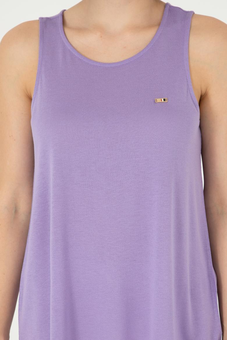 Kadın Lila Tişört - 50286052023