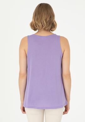 Kadın Lila Tişört - 50286052023