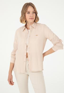 Kadın Taş Uzun Kollu Gömlek - 50297121022