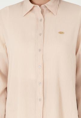 Kadın Taş Uzun Kollu Gömlek - 50297121022