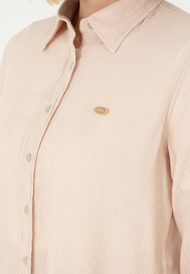 Kadın Taş Uzun Kollu Gömlek - 50297121022