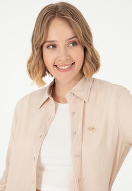 Kadın Taş Uzun Kollu Gömlek - 50297121022