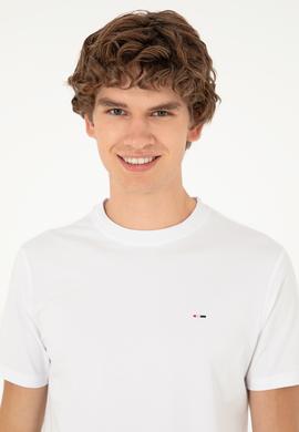 Erkek Beyaz Tişört - 50297394009