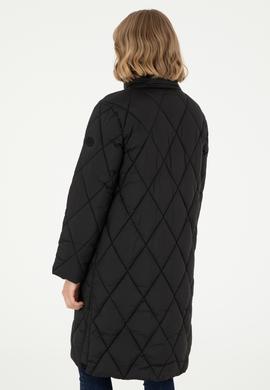 Kadın Siyah Kaban - 50289582007