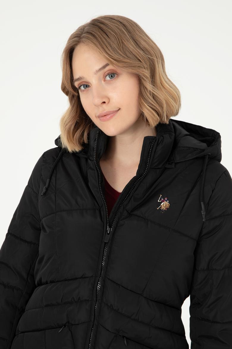 Kadın Siyah Mont - 50289581012