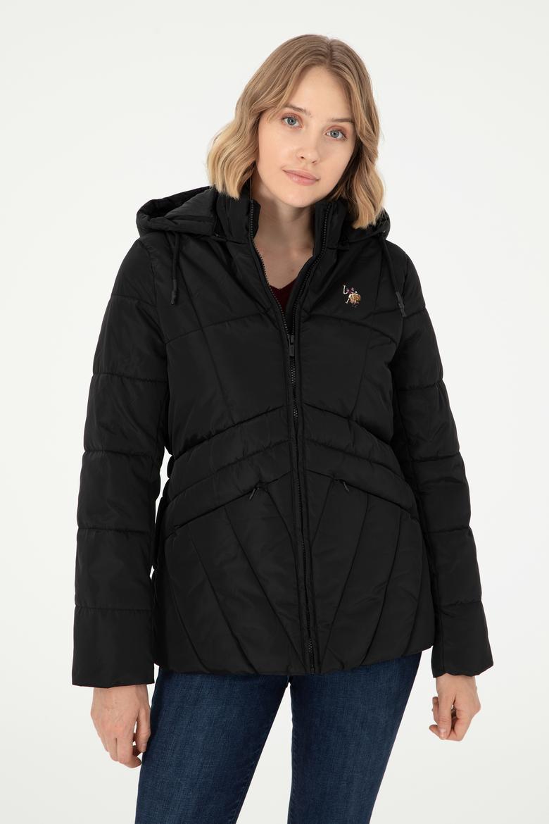 Kadın Siyah Mont - 50289581012