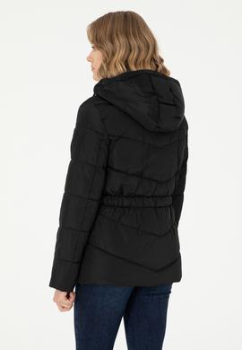 Kadın Siyah Mont - 50289581012