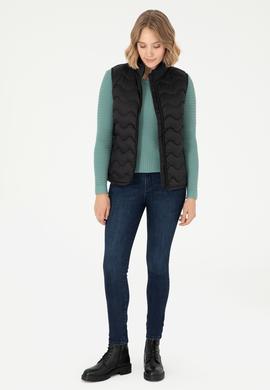 Kadın Siyah Yelek - 50289603002