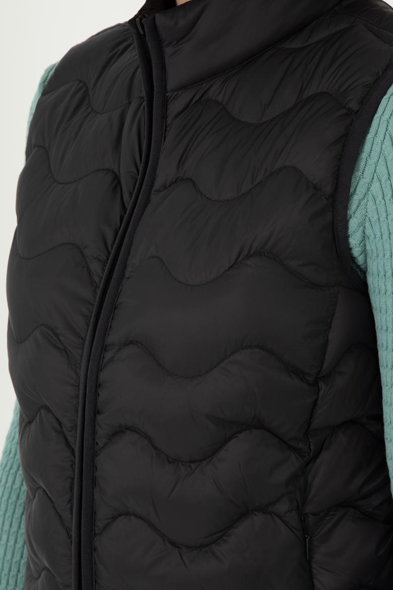 Kadın Siyah Yelek - 50289603002