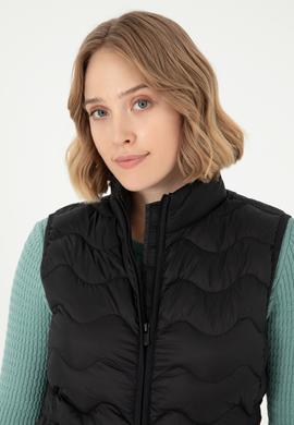 Kadın Siyah Yelek - 50289603002