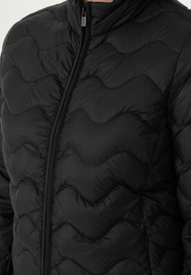 Kadın Siyah Mont - 50289553058