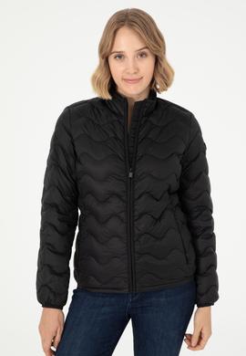 Kadın Siyah Mont - 50289553058