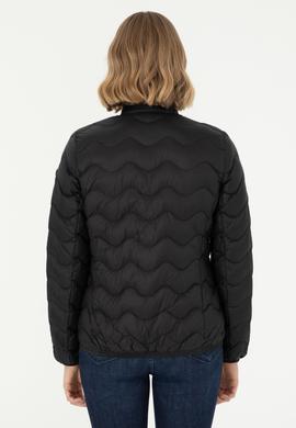 Kadın Siyah Mont - 50289553058