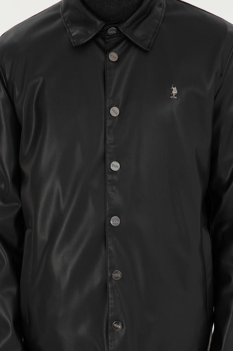 Erkek Siyah Deri Ceket