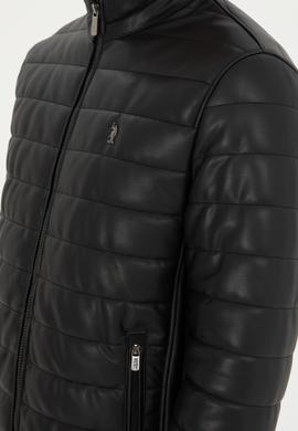 Erkek Siyah Deri Ceket - 50297251007