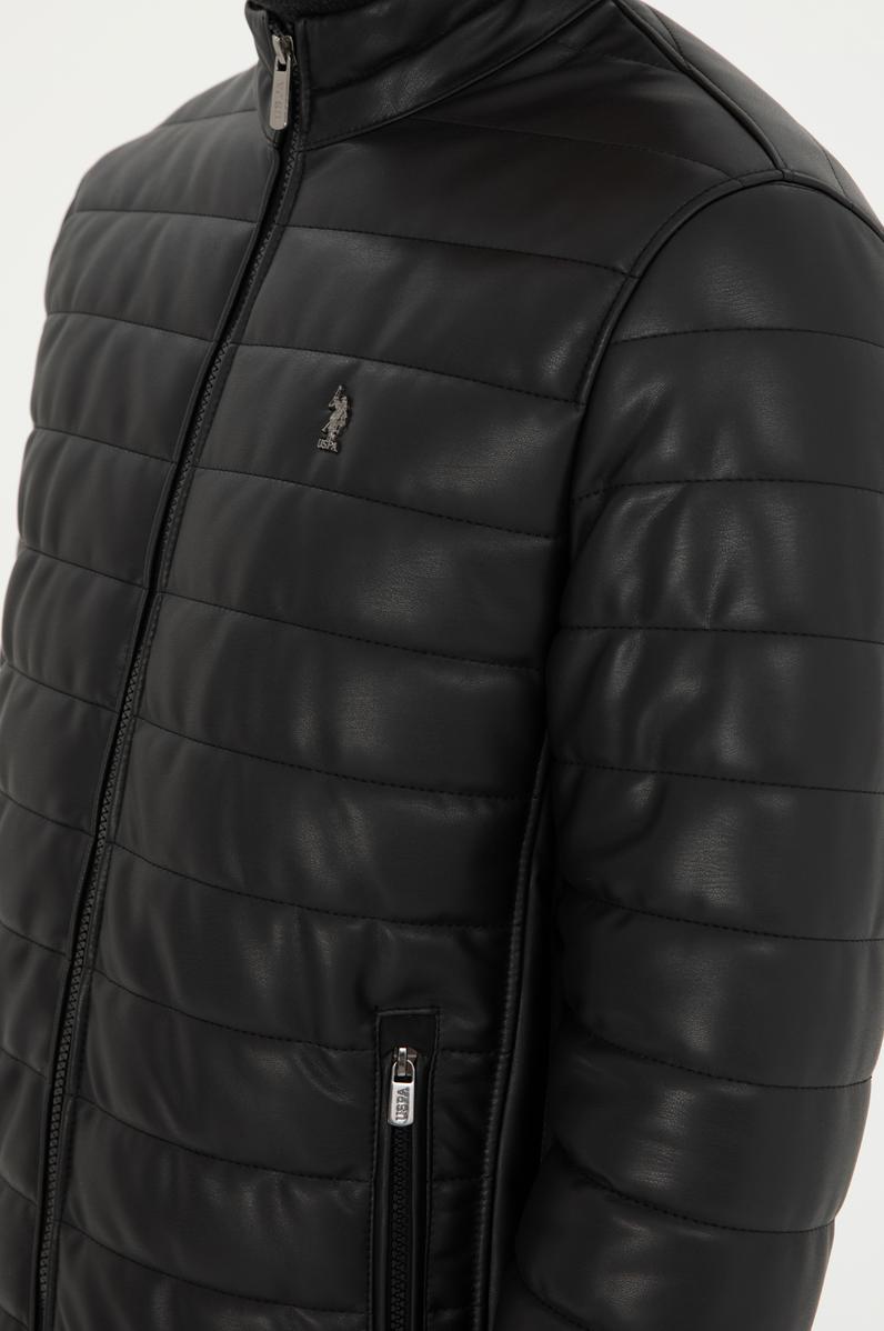 Erkek Siyah Deri Ceket