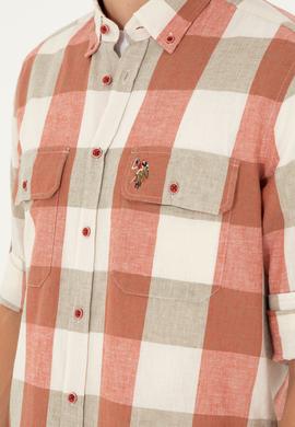 Erkek Pudra Uzun Kollu Gömlek - 50283697008