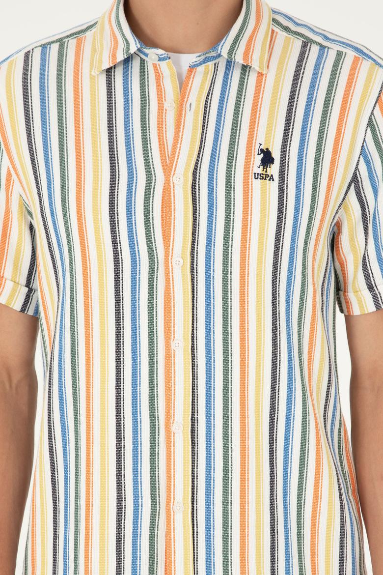 Erkek Lacivert Kısa Kollu Gömlek - 50284516014