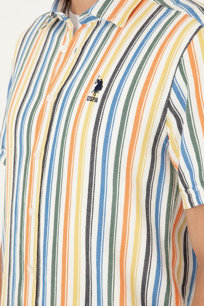 Erkek Lacivert Kısa Kollu Gömlek - 50284516014