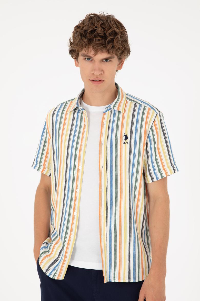 Erkek Lacivert Kısa Kollu Gömlek - 50284516014