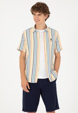 Erkek Lacivert Kısa Kollu Gömlek - 50284516014