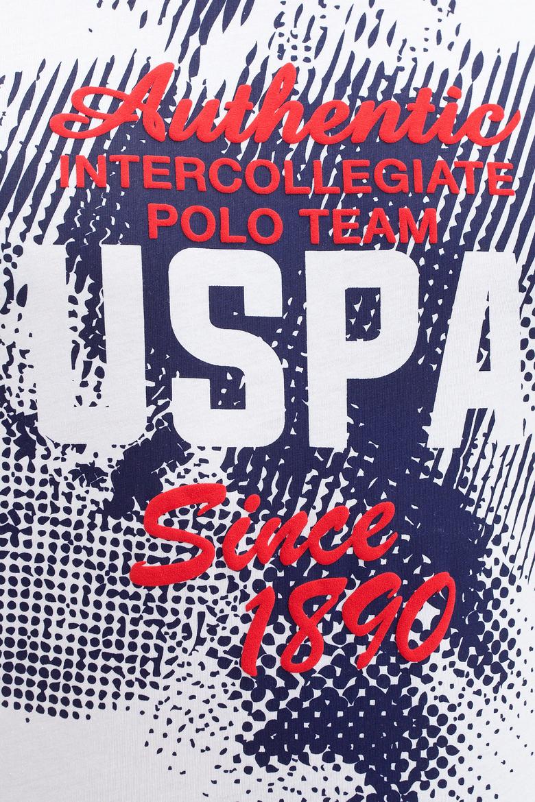 Erkek Beyaz Bisiklet Yaka T-Shirt - 50221091006