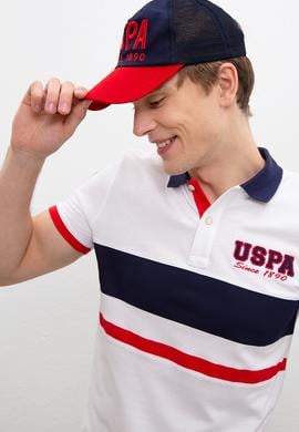 Erkek Beyaz Polo Yaka T-Shirt - 50221472008