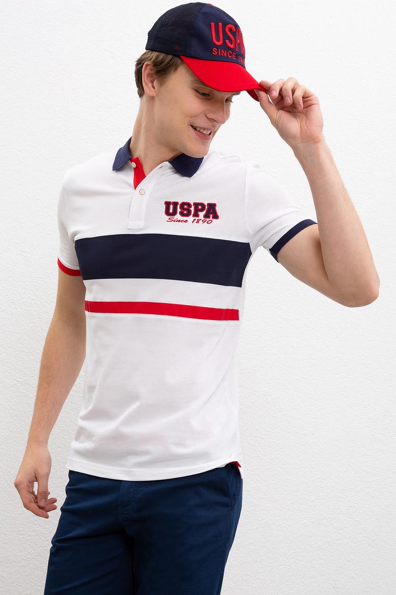 Erkek Beyaz Polo Yaka T-Shirt