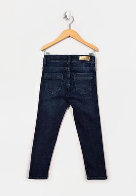 Kız Çocuk Mavi Jean Pantolon - 50215605008