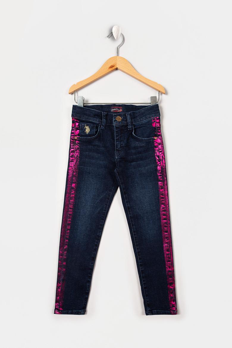 Kız Çocuk Mavi Jean Pantolon