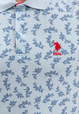 Erkek Açık İndigo Tişört - 50217914048