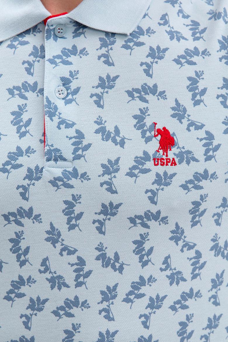 Erkek Açık İndigo Tişört - 50217914048