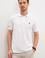 Erkek Beyaz Polo Yaka T-Shirt Basic