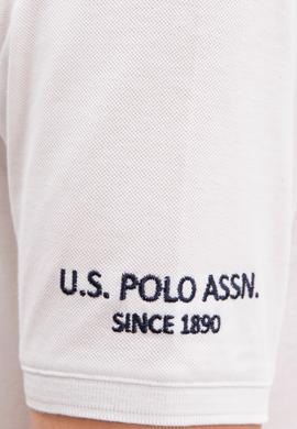 Erkek Beyaz Polo Yaka T-Shirt Basic - 50218822010