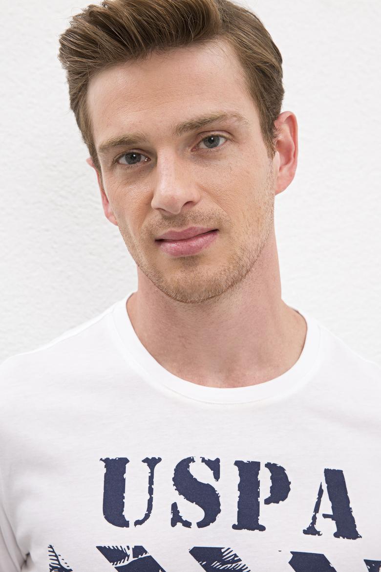 Erkek Beyaz Tişört - 50217798018