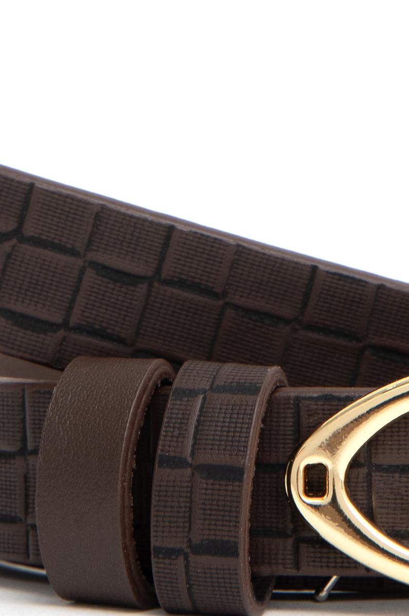 Kadın Kahverengi Kemer