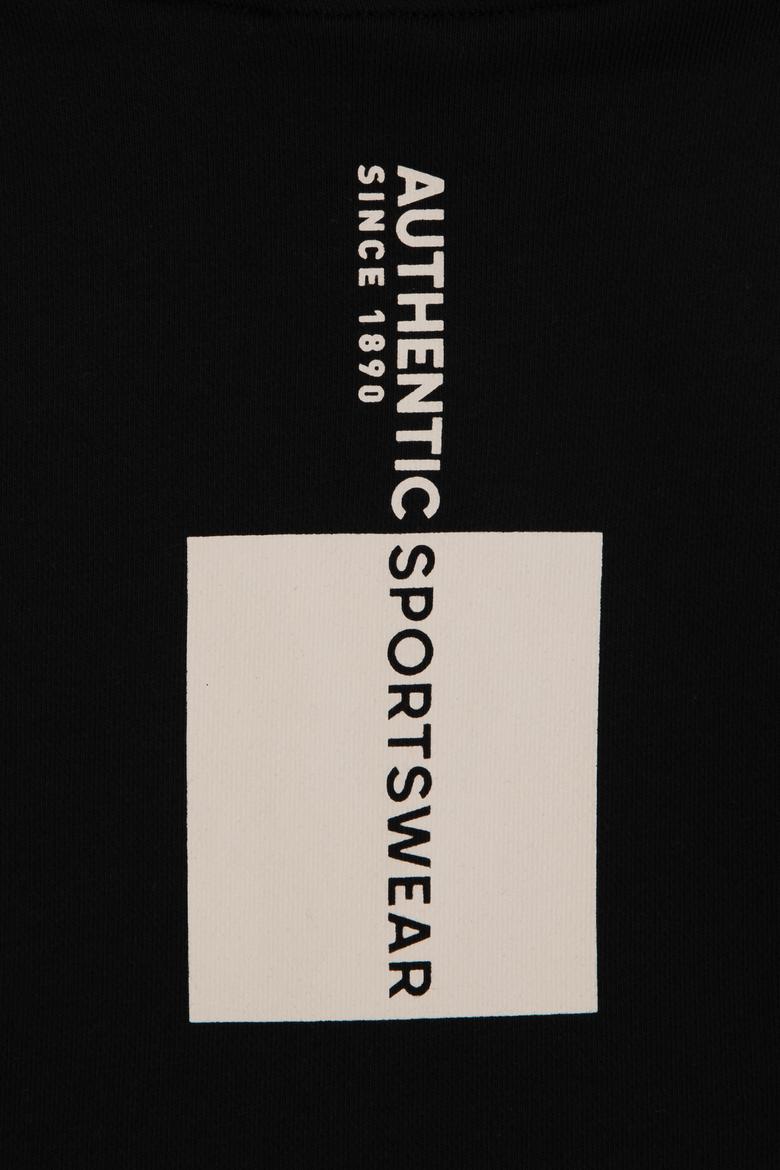 Erkek Çocuk Siyah Kapüşonlu Sweatshirt - 50293515028