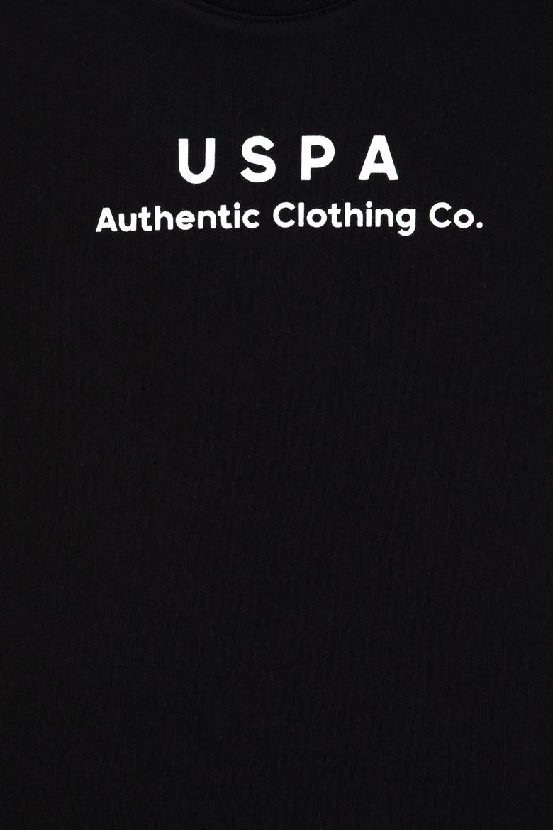 Erkek Çocuk Siyah Bisiklet Yaka Tişört - 50295983012