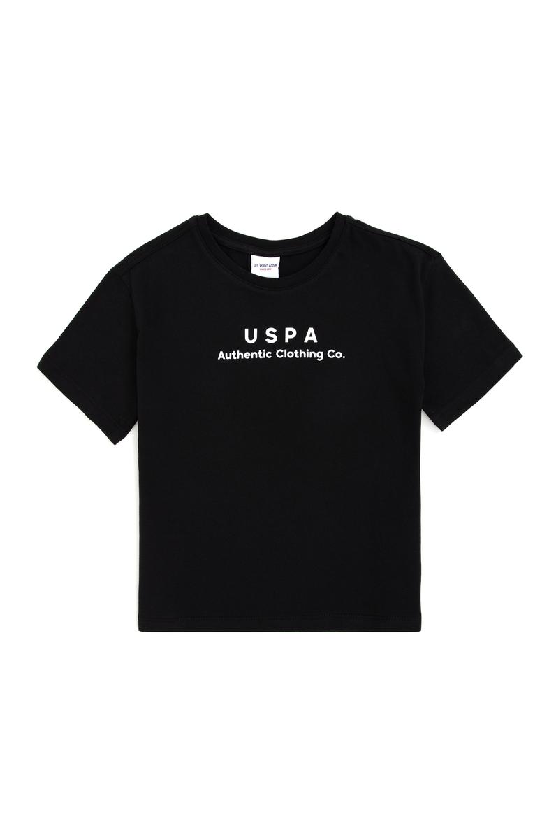 Erkek Çocuk Siyah Bisiklet Yaka Tişört