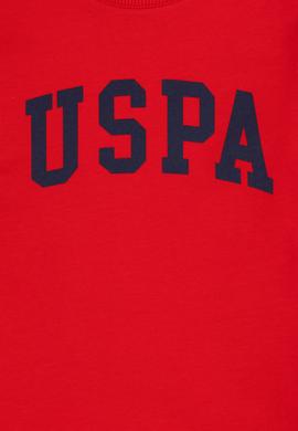 Erkek Çocuk Kırmızı Basic Bisiklet Yaka Sweatshirt - 50293474156