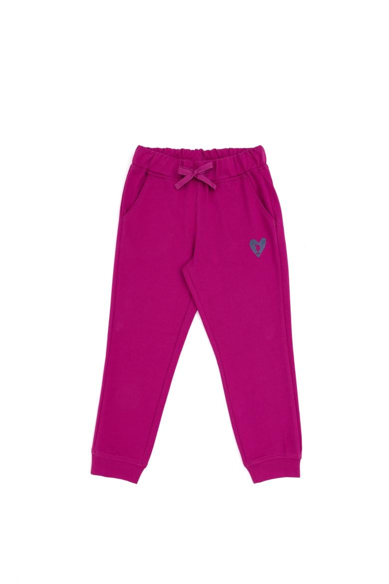 Kız Çocuk Fuşya Eşofman Altı - 50296289078