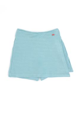 Kız Çocuk Mint Örme Şort Etek - 50283378016